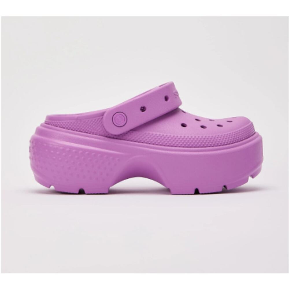 Crocs Unisex Stomp Clog Slip On Casual Sandals Size M8 W10